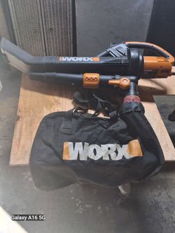 Worx yard blower /vacume/disinigrater.