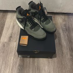 Undefeated x Jordan 4 Size 12 (Black  Box)