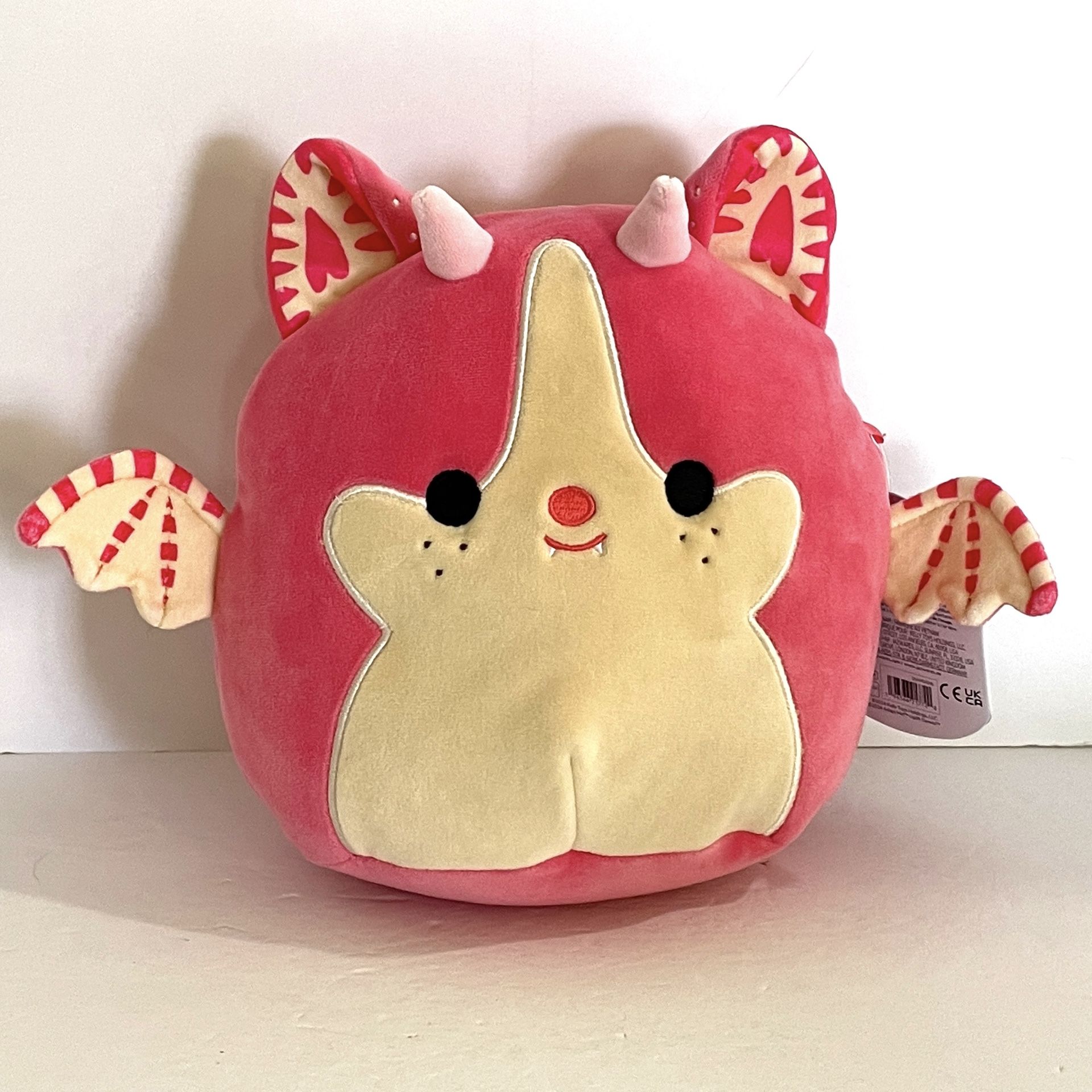 8” Strawberry Shortcake Bat Dragon Roblox Squishmallows Adopt Me! Pets NWT