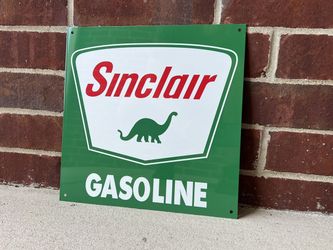 Sinclair gasoline DINO vintage Style sign