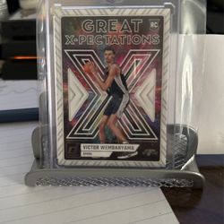 Great Expectations Rookie Card, Donruss. Victor Wembanyama 