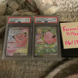 Lilies Clefairy Lot  Psa 10