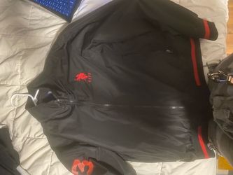 U.S. Polo Assn. Black Zip-Up Jacket