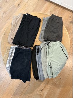 13 Men’s Large Shorts Bundle — $130