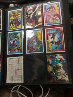 Marvel universe 1999 and 2002