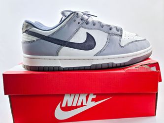 Size 8 Nike Dunk Low Retro Running SE Shoes White Light Carbon FJ4188-100
