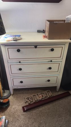 Secretary desk with drawers
