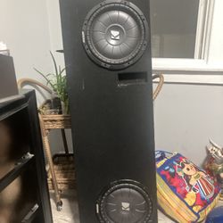 Kicker CompVT (CVT) 12-inch subwoofer