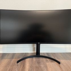 LG 35" Curved Ultrawide QHD HDR Monitor