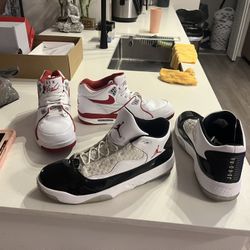 Jordan’s And Nike Air Flights Like New 