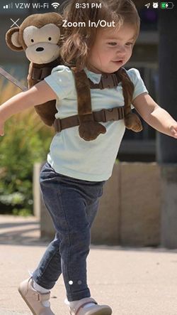Eddie Bauer monkey child safety harness