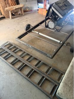 Trailer ramps cheap brand new just welded them today