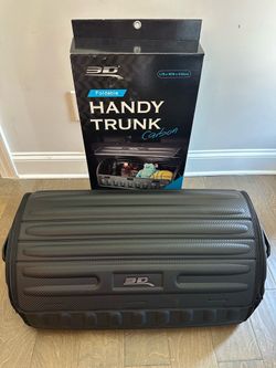 3D Handy Trunk Carbon Foldable Car Organizer