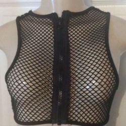 XS Xhilaration fishnet Sexy Top💎