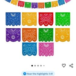 Mexican Party Flag Decor-New