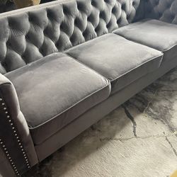 Gray Sofa And Loveseat