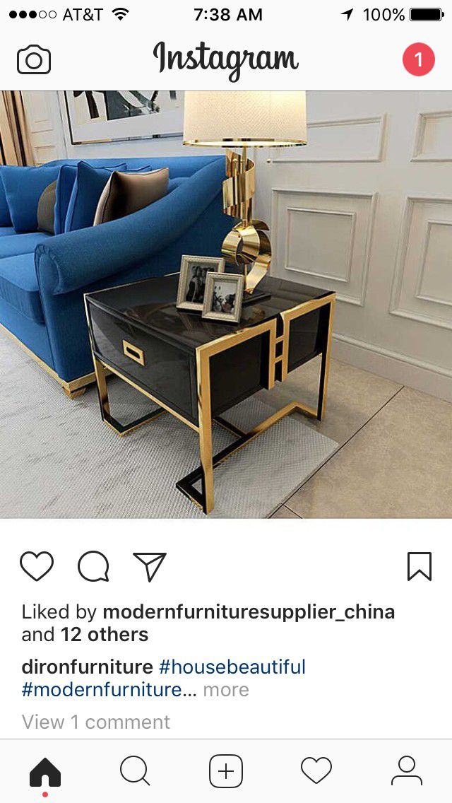 Asian inspired side end table