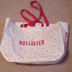 Large Hollister Reusable Tote Bag