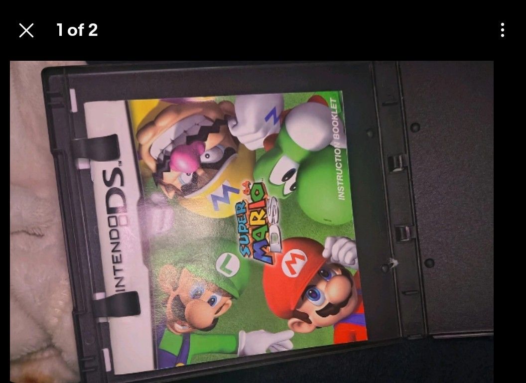 Nintendo DS Mario Game