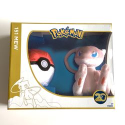 Pokemon Mew 151 20Th Anniversary Plush