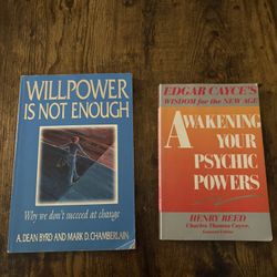 Willpower & Psychic Books