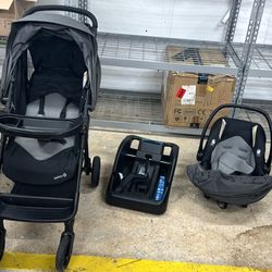 New Safety 1st Baby 3 In One - Baby Stroller, Car Seat And Carrier 