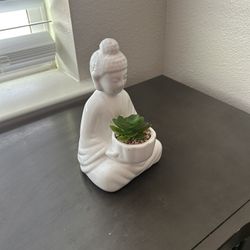 Glass Meditation Lady