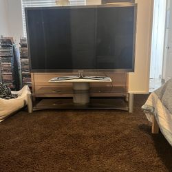 Samsung TV and Stand