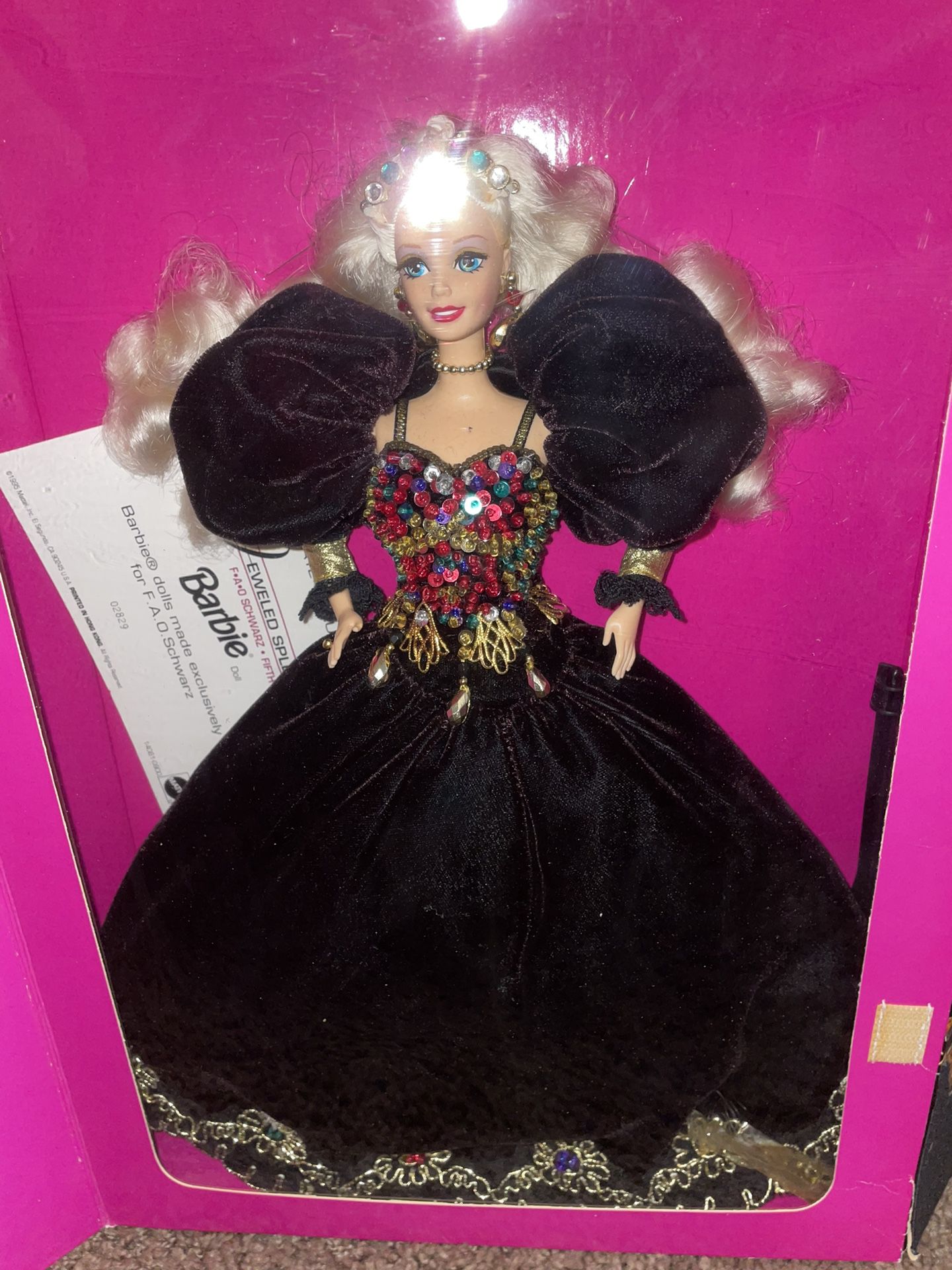 Jeweled Splendor Schwarz Signature Collection Barbie