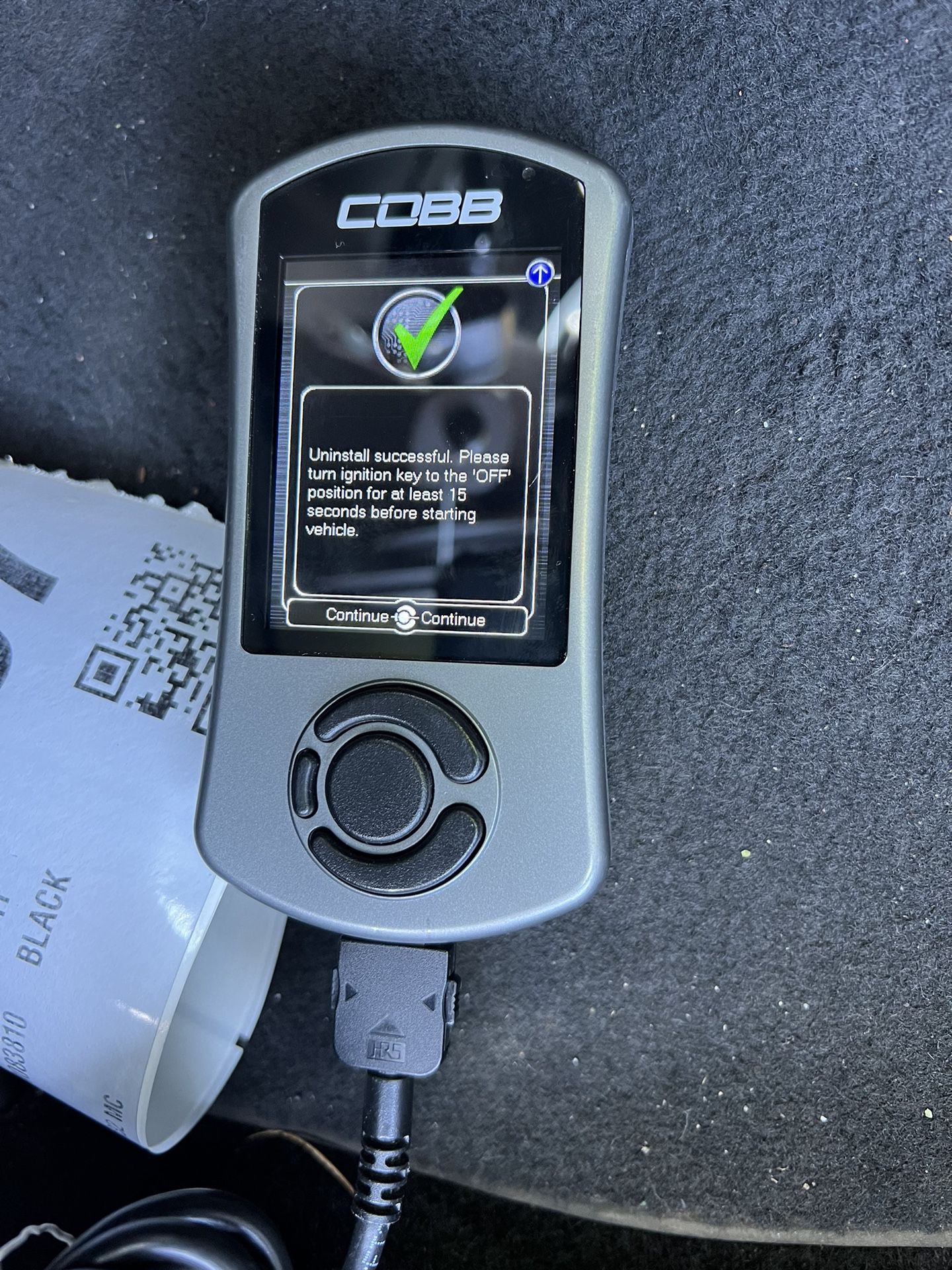 Cobb Tuner / Access Port-Send Offer To Inbox 