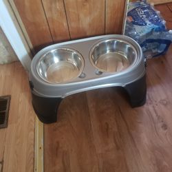 Food And Water Bowl Stand