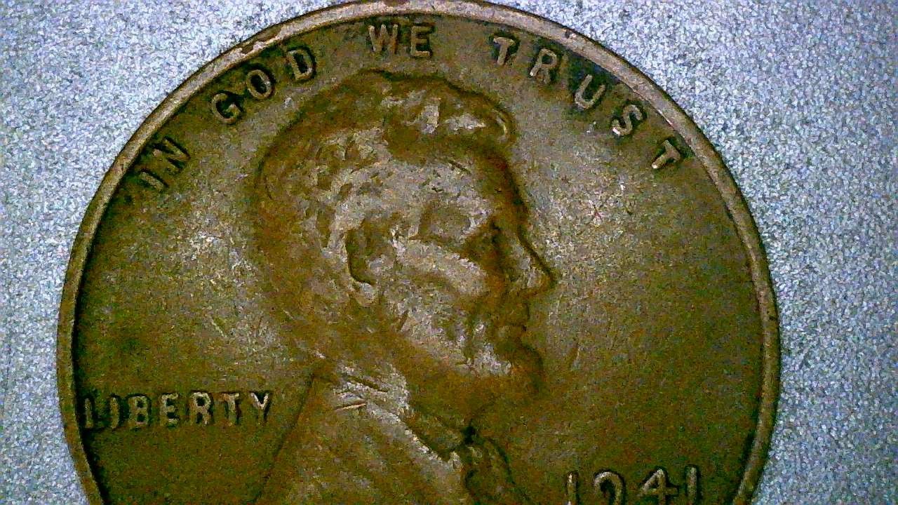 1941 S mint MARK wheat Penny