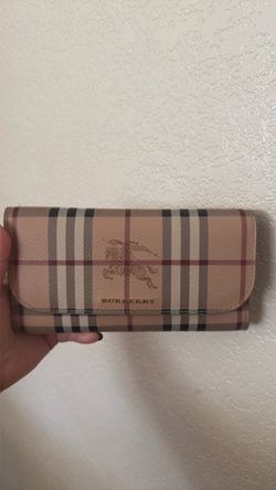 Burberry Vintage Check Continental Wallet – Beige