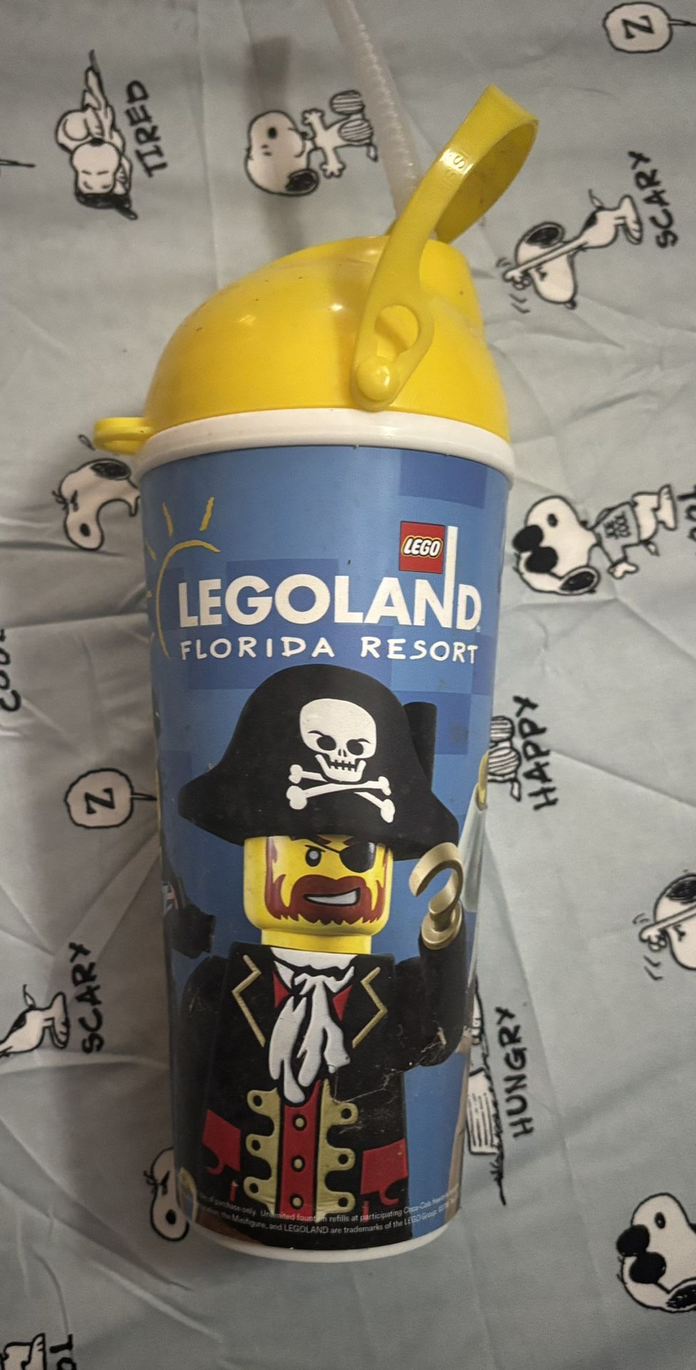 Legoland Florida Resort Refillable Souvenir Cup LEGO Mobie Pirates