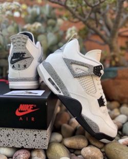 Jordan Retro 4 White Cement Sizes 9.5 10 10.5 11 11.5