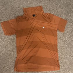 Dc Polo Style Shirt | Orange Color Way | Size L