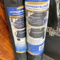 NEW Winter windshield & mirror covers