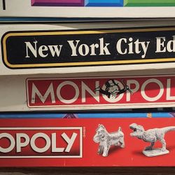 Classic Monopoly BOARD games