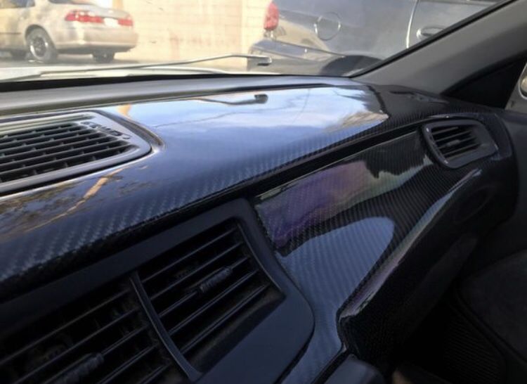 95 Honda Civic eg Carbon fiber dash!!!