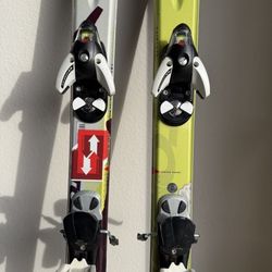 Salomon Twin Tip skis+bindings 