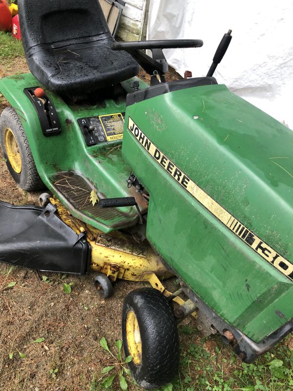 John Deere lawn tractor 130 for Sale in Townsend, MA OfferUp