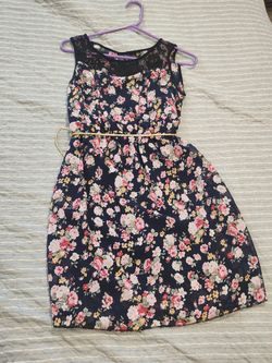 A pretty flower dress
