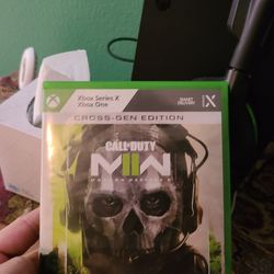 Xbox Series X With Cod Mw2 And Controller 