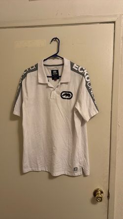 Ecko Unltd White Polo Shirt size medium