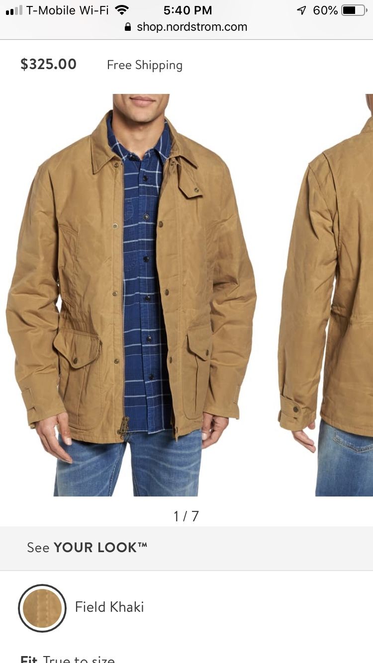 Filson wax jacket for Sale in Renton, WA - OfferUp