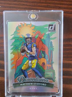 2025 LA RAMS Matthew Stafford Down Town card