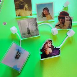 Taylor Swift Straw Toppers NEW 
