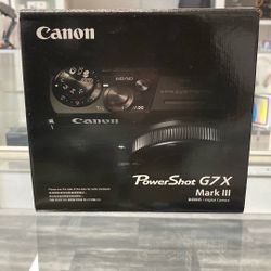Canon PowerShot G7X Mark III