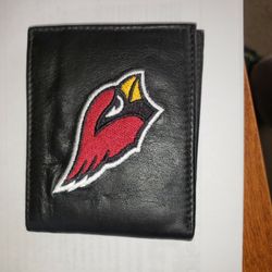 NFL Arizona Cardinals Bill Fold Leather Wallet