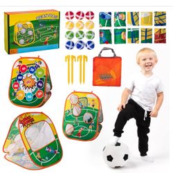 New Bean Bag Toss Game Toy, Football Toys. Toddler Outdoor/Indoor Toys
